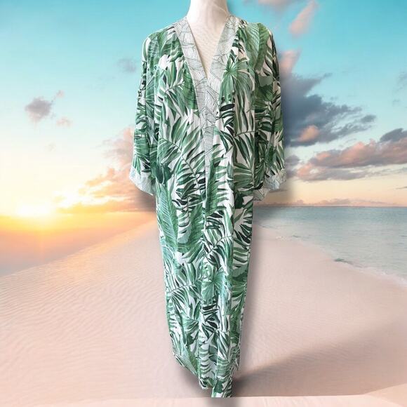 Rip Curl Other - Rip Curl Palm Reader Kimono Beach Cover-Up EUC